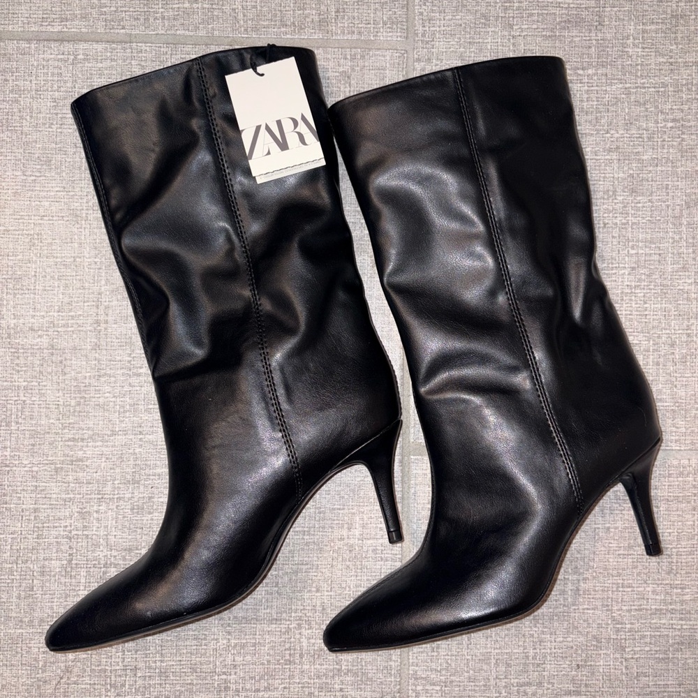 Zara Black Women's Boots